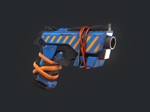 Stylized PBR 4 sniper Pack Series 3D Model