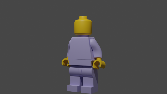 lego man 3D मॉडल .c4d .max .obj .3ds .fbx .stl .blend 