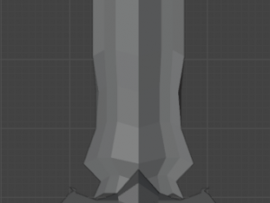 large two-handed sword Model 3D
