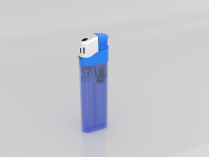 disposable lighter- lawrence3dmodel 3D 模型