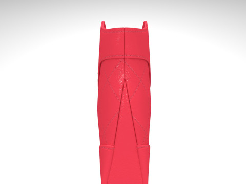 Handbag Nano 31 hot pink 3Dモデル
