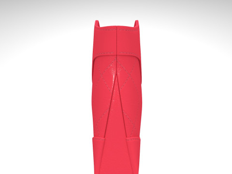 Handbag Nano 31 hot pink 3Dモデル