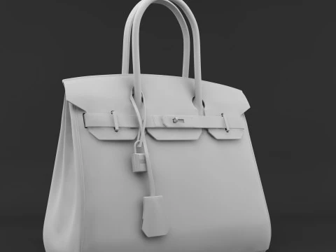 バッグの女性 3Dプリントモデル