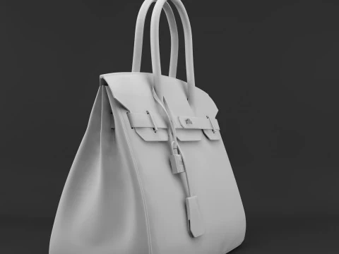 バッグの女性 3Dプリントモデル