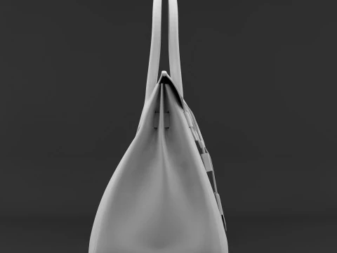 バッグの女性 3Dプリントモデル