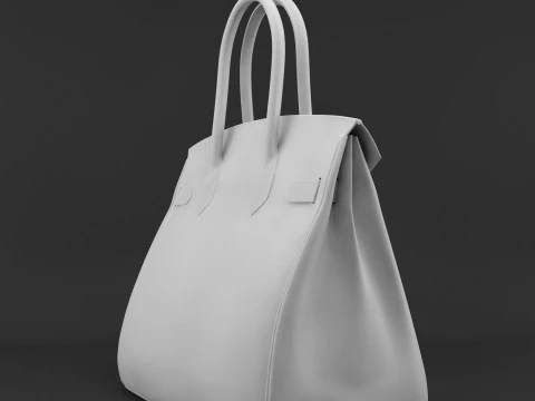 バッグの女性 3Dプリントモデル