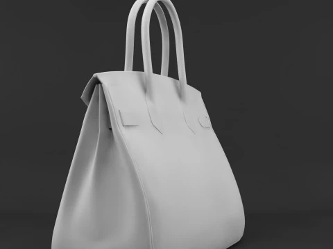 バッグの女性 3Dプリントモデル