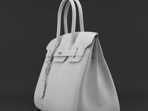 バッグの女性 3Dプリントモデル