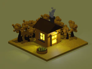 дом 3D Модель