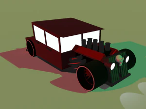 горячая дорога 3D Модель