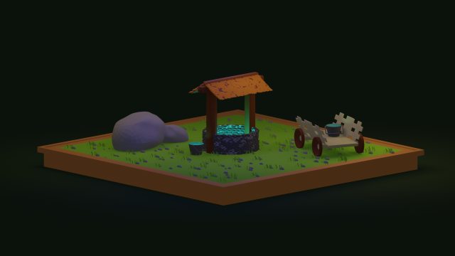 pit 3D Model .c4d .max .obj .3ds .fbx .stl .blend 