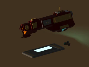 космический корабль 3D Модель