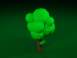 trees 3d set 3D Model
