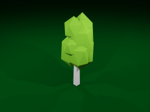 trees 3d set 3D Model