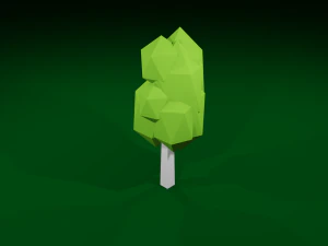 trees 3d set 3D Model