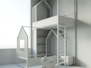 children room 3D Model