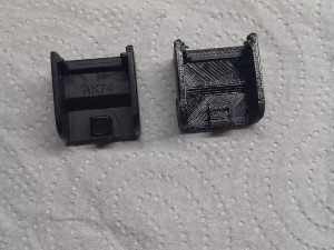 tooth on the ak-74 metal magazine airsoft 3D 打印模型