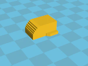 receiver button ak-74 airsoft 3D Print Model