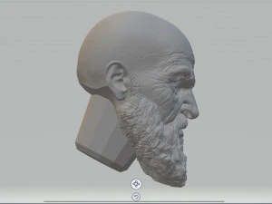 kratos head 3dprint stl 3D Print Model
