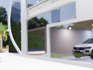 modern house 3D Model