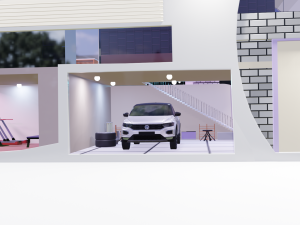 modern house 3D 模型