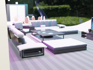 modern house 3D 模型