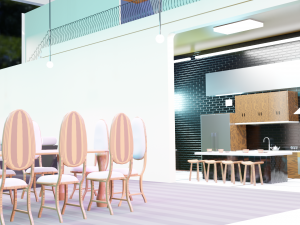 modern house 3D 模型