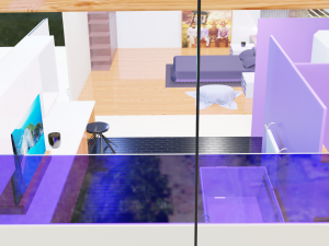 modern house 3D 模型
