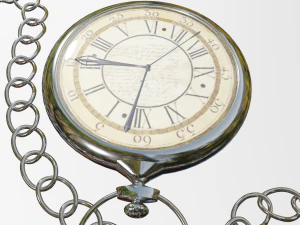 Карманные часы 3D Модель