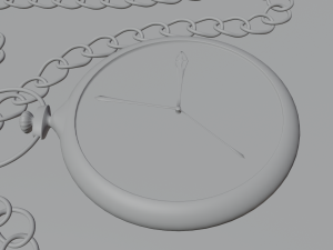 Pocket watch 3D Model