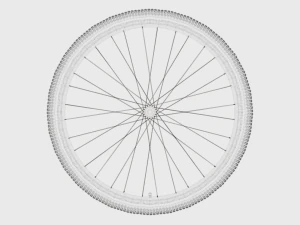 Велосипедное колесо 3D Модель