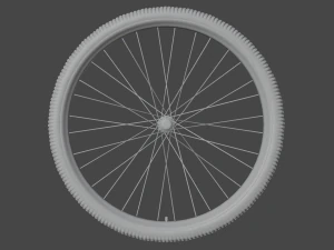 Велосипедное колесо 3D Модель