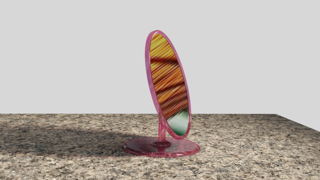 Mirror 3D Model .c4d .max .obj .3ds .fbx .stl .blend 