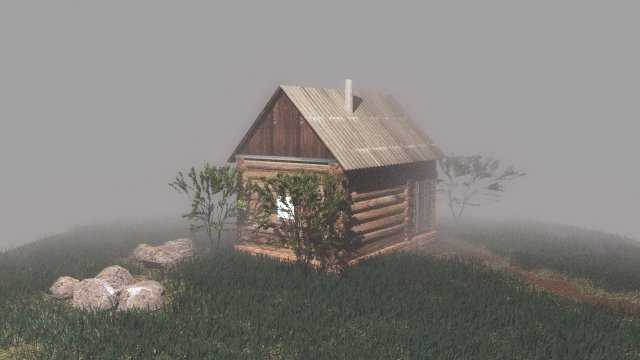 Bathhouse 3D 모델 .c4d .max .obj .3ds .fbx .stl .blend 