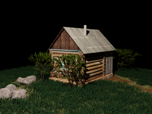 Bathhouse 3D 모델