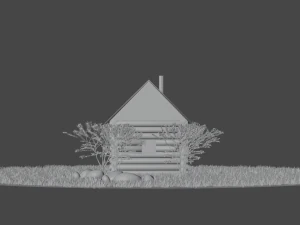 Bathhouse 3D Model