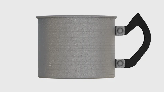 Чашка 3D Модель .c4d .max .obj .3ds .fbx .stl .blend 