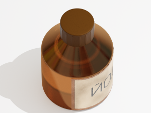 Bottle of iodine 3D Model