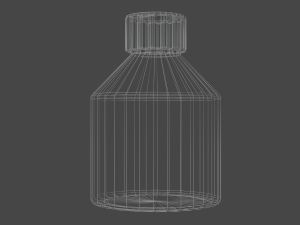 Bottle of iodine 3D Model
