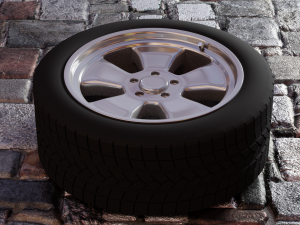 Car wheel Modelo 3D
