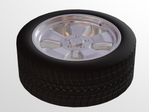 Car wheel Modelo 3D