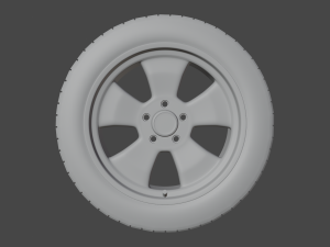 Car wheel Modelo 3D