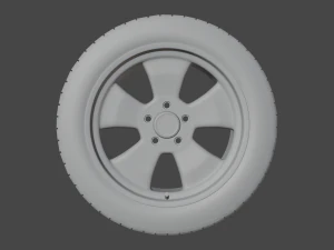 rueda de coche Modelo 3D