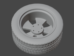 Car wheel Modelo 3D