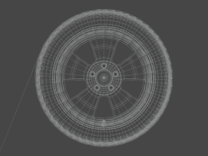 Car wheel Modelo 3D
