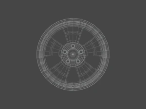 rueda de coche Modelo 3D