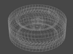 rueda de coche Modelo 3D