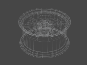 Car wheel Modelo 3D
