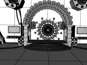 3D game location 3D Model
