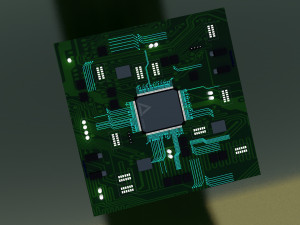 3D chip 3D 模型